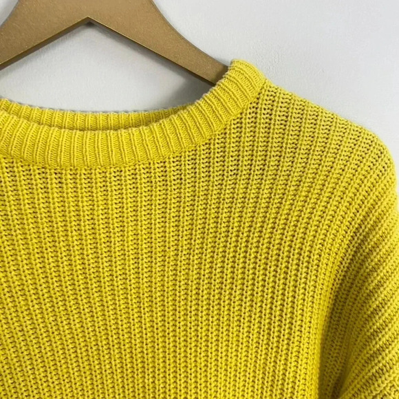 Urban Outfitters Yellow Crew Neck Knit Sweater - Picture 5 of 9